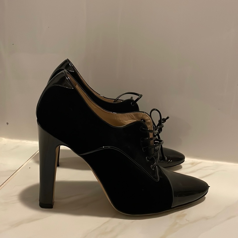 Manolo Blahnik heeled loafer